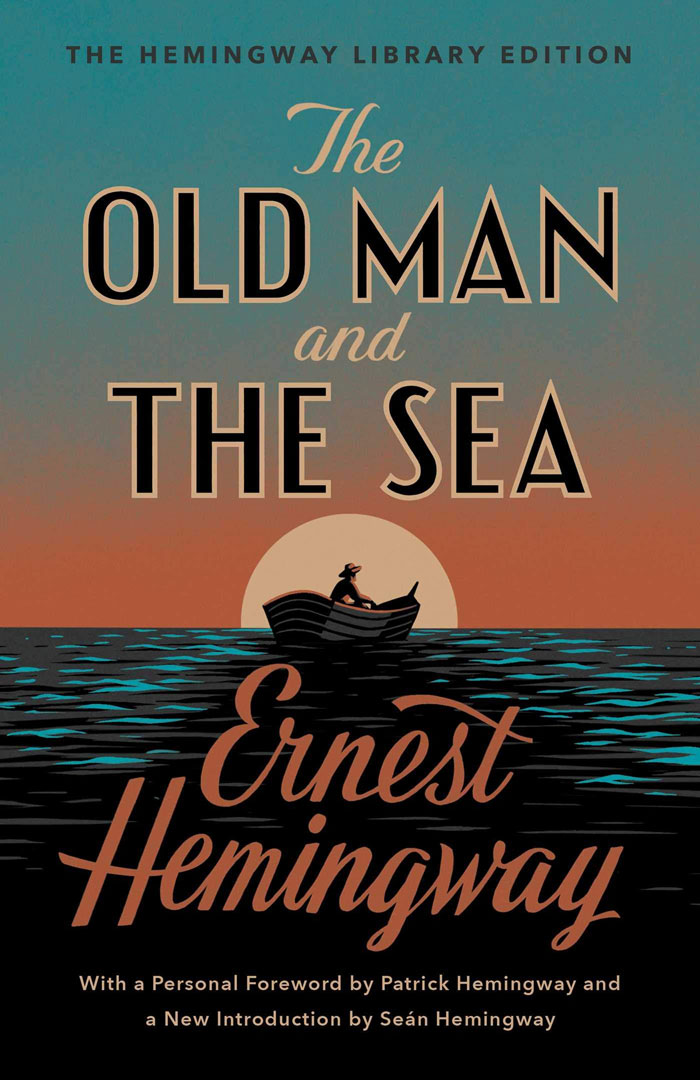 Cover for "The Old Man And The Sea" book