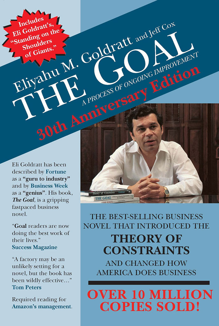 Cover for "The Goal" book