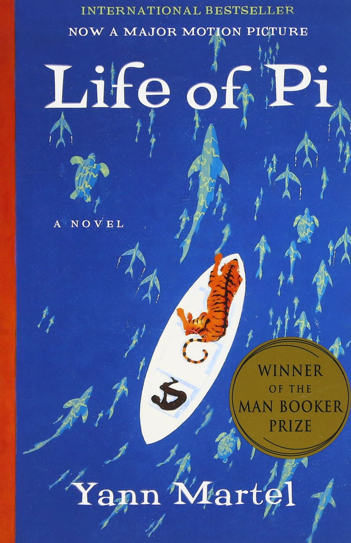 Cover for "Life Of Pi" book