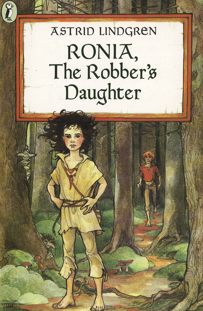 Cover for "Ronia, The Robber's Daughter" book