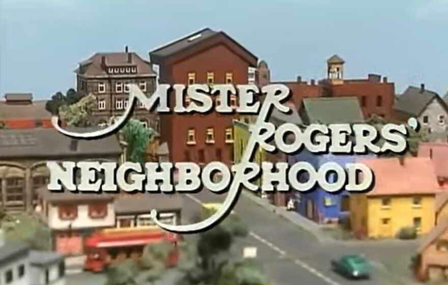 Intro scene from "Mister Rogers‘ Neighborhood" tv show