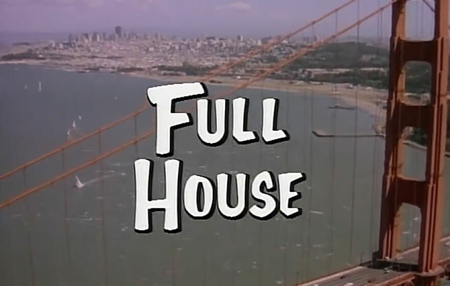 Intro scene of "Full House" tv series