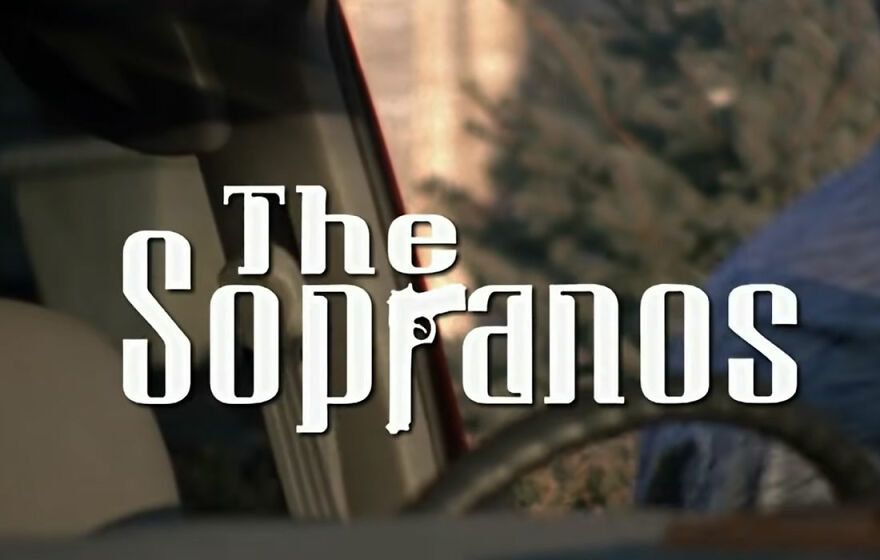 Intro scene from "The Sopranos" tv show