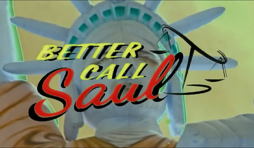 Intro scene of "Better Call Saul" tv show