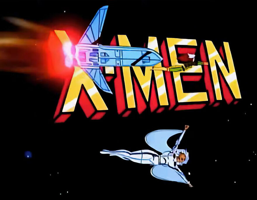 Intro scene of "X-Men: The Animated Series" animated tv show