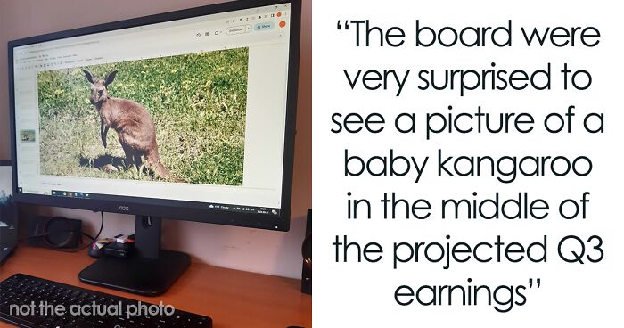 Boss Presents Employee’s PowerPoints As His Own, So They Put A Revealing Photo Of The CEO’s Daughter In One Of Them