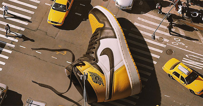 79 Surreal Images Of Sneakers Placed In Some Very Interesting Locations By Carlos Jiménez Varela