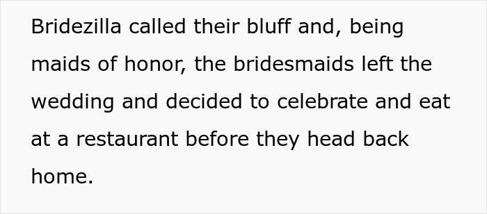 Bridezilla Has An Awkward Wedding With No Bridesmaids After They All Leave Over Her Mistreatment Of A Woman With Glasses Bridezilla Has An Awkward Wedding With No Bridesmaids After They All Leave Over Her Mistreatment Of A Woman With Glasses