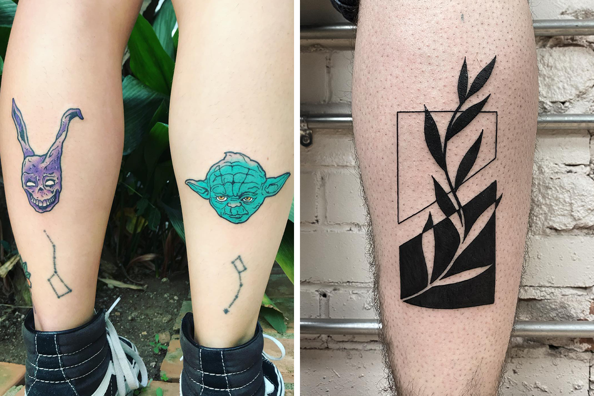 98 Calf Tattoo Ideas As Cool As They Are Unique
