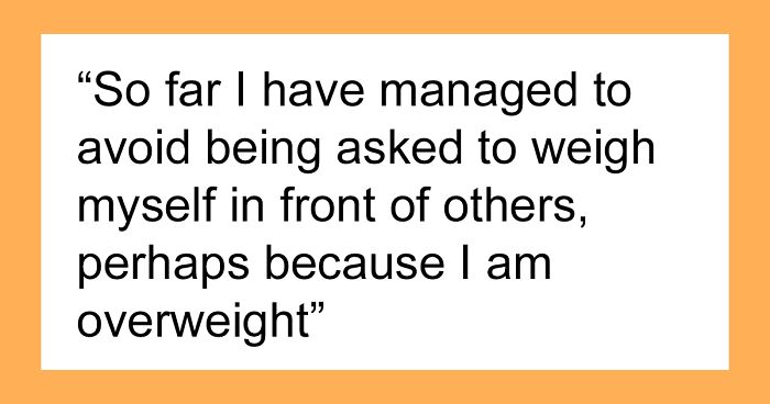 Person Is Left Confused After Their Colleague Brings Scales To Work, Gets Everyone To Weigh Themselves In Front Of Each Other