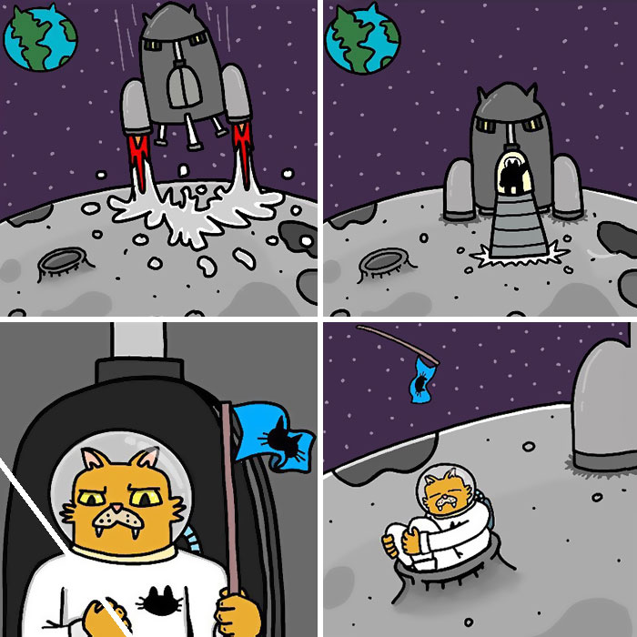 50 Funny Comics For Those With A Darker Sense Of Humor By “Deliberately Buried Comics” (New Pics)