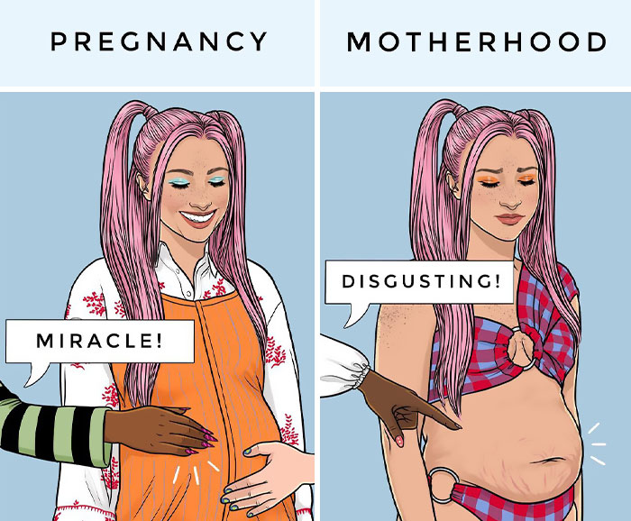 Artist Makes Comics About Social Stereotypes For Women (23 New Pics)