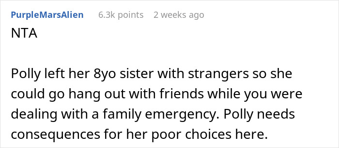 Teen Is Asked To Look After Little Sister While Mom Rushes Son To The ER, She Leaves Her At A Stranger’s House Instead Teen Is Asked To Look After Little Sister While Mom Rushes Son To The ER, She Leaves Her At A Stranger’s House Instead