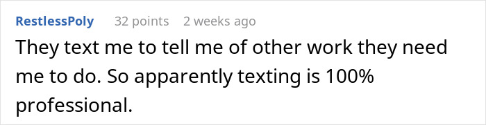 "This New Age Of Texting To Call Off Literally Drives Me Insane": Manager States That People Who Text Employers Are “Unprofessional”, Gets Blasted Online "This New Age Of Texting To Call Off Literally Drives Me Insane": Manager States That People Who Text Employers Are “Unprofessional”, Gets Blasted Online