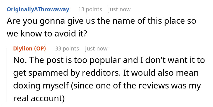 Restaurant Refuses To Honor This Woman's Reservation Made Months In Advance, So She Completes A Total Masterplan Of Petty Revenge Restaurant Refuses To Honor This Woman's Reservation Made Months In Advance, So She Completes A Total Masterplan Of Petty Revenge