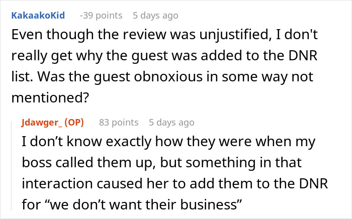 Hotel Guest Livid Seeing Front Desk Employee Drinking In A Bar After Work, Files A Complaint Yet Ends Up Being Put On A 'Do Not Reserve' List Hotel Guest Livid Seeing Front Desk Employee Drinking In A Bar After Work, Files A Complaint Yet Ends Up Being Put On A 'Do Not Reserve' List