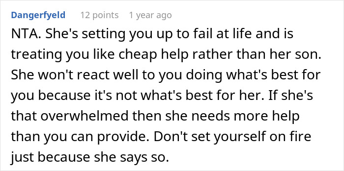 Teenager Is Expected To "Give Up His Freedom" Until He's 21 To Take Care Of His Baby Brother Teenager Is Expected To "Give Up His Freedom" Until He's 21 To Take Care Of His Baby Brother