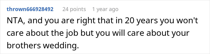 "Tell Me You Are American Without Telling": Woman Stands Up For Her Priorities And Quits Job To Attend Brother's Wedding After Getting Support Online "Tell Me You Are American Without Telling": Woman Stands Up For Her Priorities And Quits Job To Attend Brother's Wedding After Getting Support Online