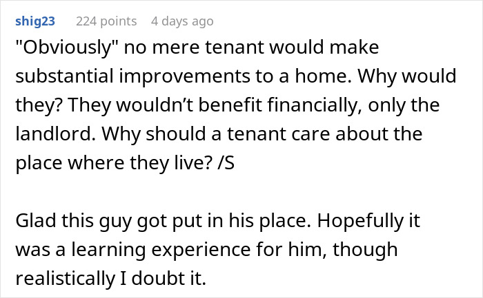 New Landlord Demands Tenants Restore The Garden To Its Original State, Loses It When He Sees It's Now Just A Patch Of Dirt New Landlord Demands Tenants Restore The Garden To Its Original State, Loses It When He Sees It's Now Just A Patch Of Dirt