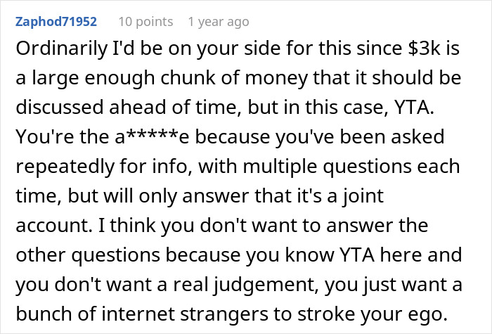 Husband Blows $3,000 At A Friend’s Bachelor Party, Doesn’t See Any Issue With It When Wife Brings It Up Husband Blows $3,000 At A Friend’s Bachelor Party, Doesn’t See Any Issue With It When Wife Brings It Up