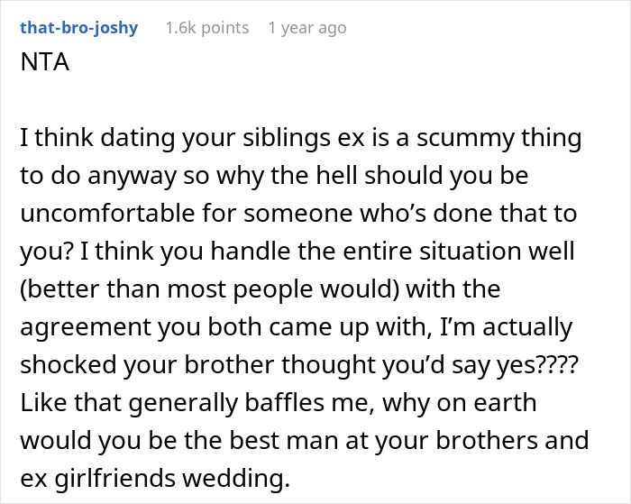 Guy Turns Down Twin Brother And Ex-Girlfriend’s Wedding Invitation, Asks If He’s Wrong Guy Turns Down Twin Brother And Ex-Girlfriend’s Wedding Invitation, Asks If He’s Wrong