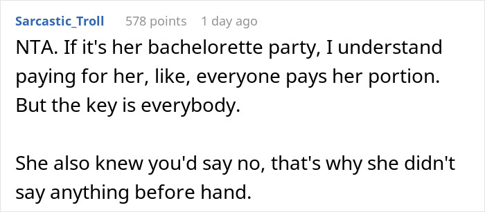 "The Bill Was Close To $1,000": Bride-To-Be Expects SIL To Cover The Entire Bachelorette Dinner, Gets A Reality Check Instead "The Bill Was Close To $1,000": Bride-To-Be Expects SIL To Cover The Entire Bachelorette Dinner, Gets A Reality Check Instead