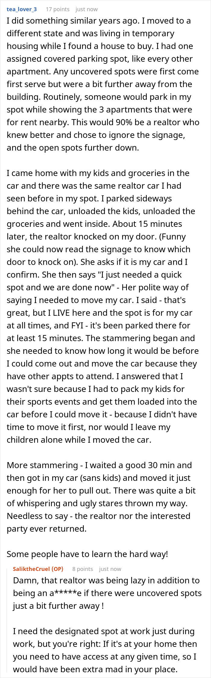 This Woman’s Idea Of Stealing Someone’s Parking Spot Backfires As The Owner Just Blocks Her Car, Making Her Wait For Almost 2 Hours