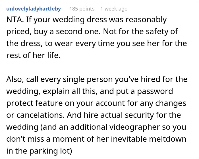 “I Was Livid”: Bride-To-Be Reveals How Her Mother-In-Law Tried To Sabotage Her Wedding Dress “I Was Livid”: Bride-To-Be Reveals How Her Mother-In-Law Tried To Sabotage Her Wedding Dress