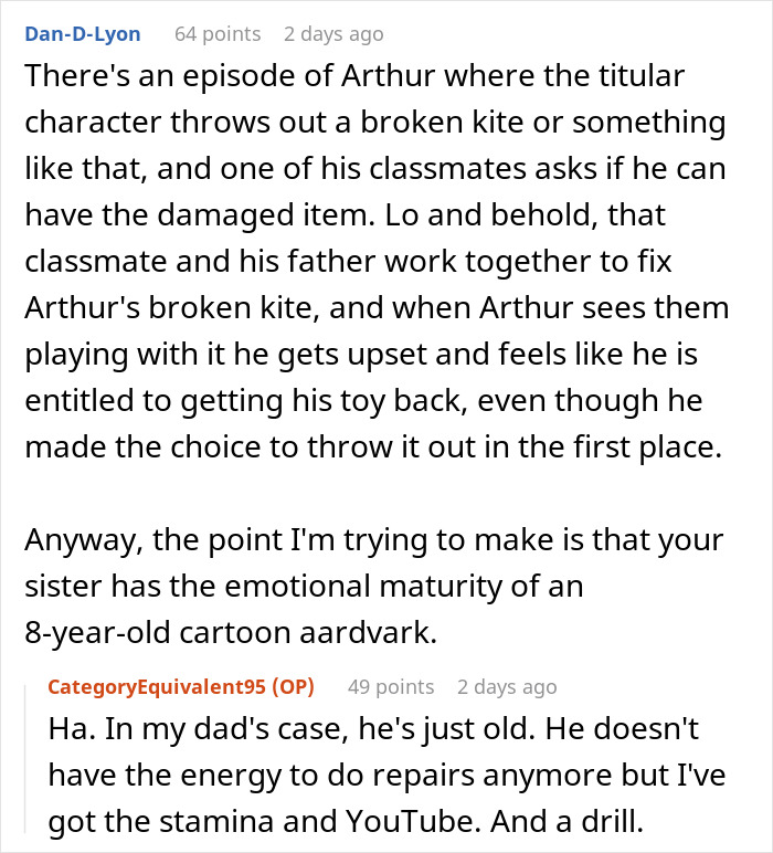 Mom Takes The Whole 2nd Floor For Her And Her 3 Kids, Leaves Sister With Horrible Basement, Drama Ensues When She Fixes It Up And Makes It Really Nice Mom Takes The Whole 2nd Floor For Her And Her 3 Kids, Leaves Sister With Horrible Basement, Drama Ensues When She Fixes It Up And Makes It Really Nice