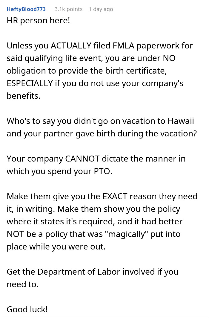 New Dad Is Confused After Company Asks For His Son's Birth Certificate, Starts To Get Suspicious About Their Motives