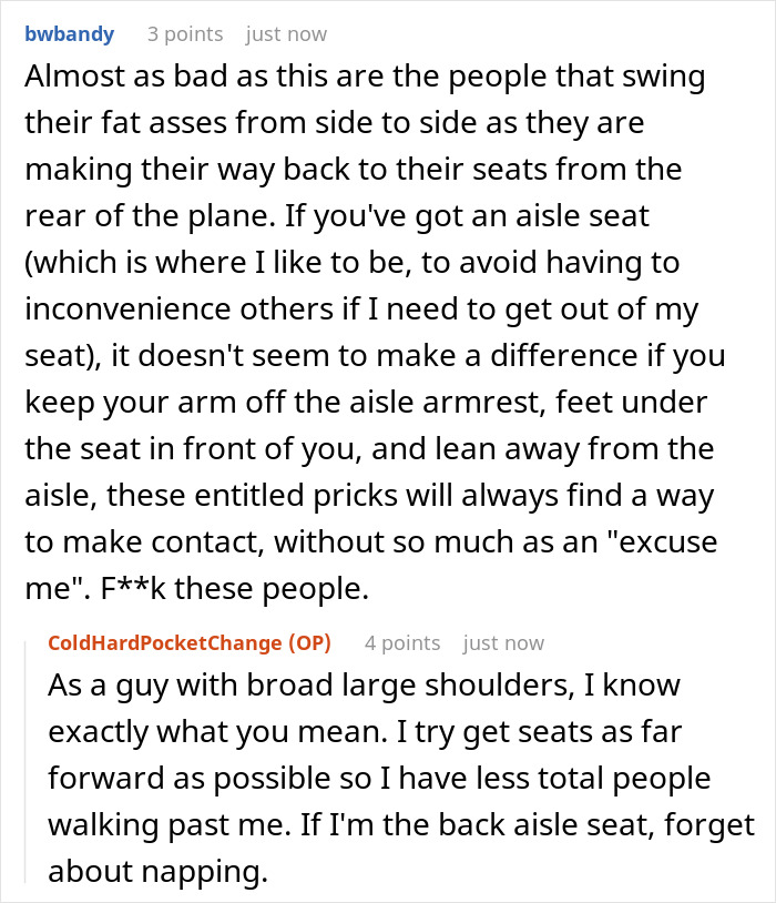 Netizens Applaud This Plane Passenger For Coming Up With The Perfect Revenge On People Who Keep Pulling On Their Seat When Standing Up