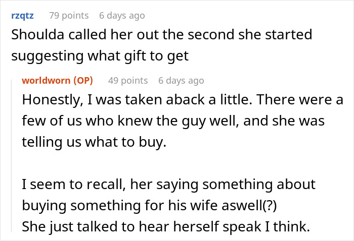 Karen Refuses To Contribute To A Gift For Sick Manager, Throws A Fit When She Doesn't Get Credit For It Karen Refuses To Contribute To A Gift For Sick Manager, Throws A Fit When She Doesn't Get Credit For It