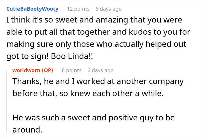 Karen Refuses To Contribute To A Gift For Sick Manager, Throws A Fit When She Doesn't Get Credit For It Karen Refuses To Contribute To A Gift For Sick Manager, Throws A Fit When She Doesn't Get Credit For It