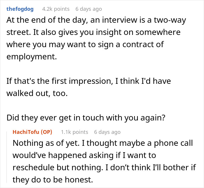 Jobseeker Is Disappointed That Their Interview Is 35 Minutes Late, Realizes The Recruiter Walked Past Him Several Times Jobseeker Is Disappointed That Their Interview Is 35 Minutes Late, Realizes The Recruiter Walked Past Him Several Times
