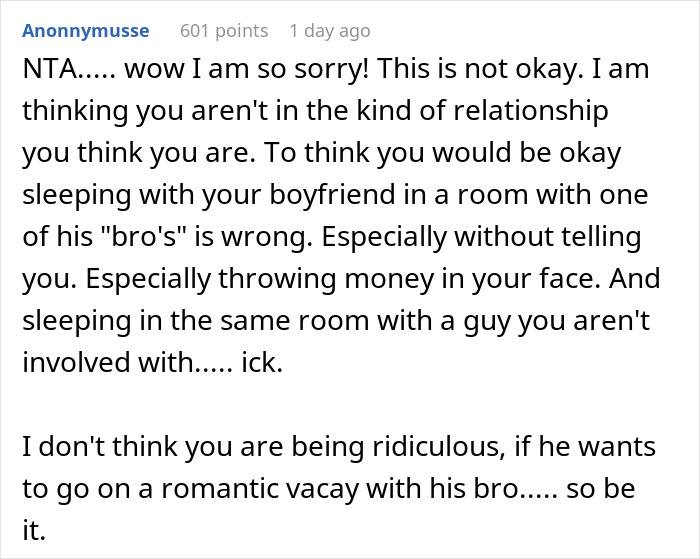 Woman Gives Boyfriend An Ultimatum: She Will Only Go On Their Romantic Holiday If He Doesn’t Bring His Friend Along
