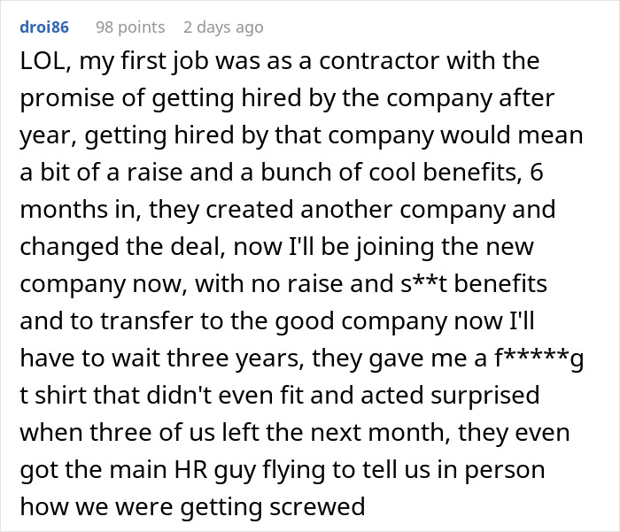 Company Tries To Gaslight This Person About Their 50% Wage Cut, They Don’t Waste A Second And Quit Company Tries To Gaslight This Person About Their 50% Wage Cut, They Don’t Waste A Second And Quit