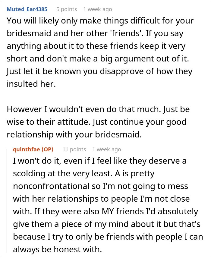 "I've Never Been Pretty Enough To Be A Bridesmaid": Woman Confesses About How Her Friends Have Treated Her After Bride Asks Her To Be A Bridesmaid