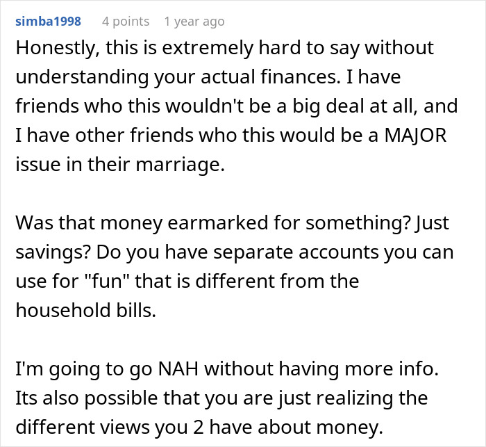 Husband Blows $3,000 At A Friend’s Bachelor Party, Doesn’t See Any Issue With It When Wife Brings It Up Husband Blows $3,000 At A Friend’s Bachelor Party, Doesn’t See Any Issue With It When Wife Brings It Up
