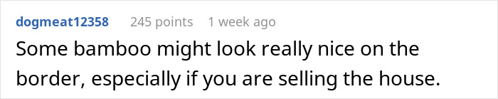 "By The Time This Problem Becomes Obvious, We Will Be Long Gone": Woman Plants Mint In Her Partner's Family's Garden To Get Revenge On Rude Neighbor "By The Time This Problem Becomes Obvious, We Will Be Long Gone": Woman Plants Mint In Her Partner's Family's Garden To Get Revenge On Rude Neighbor