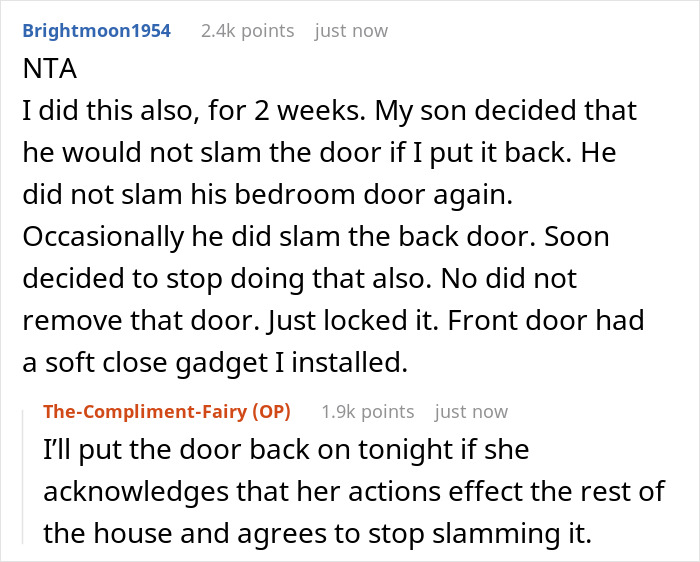 14-Year-Old Won’t Stop Slamming Her Bedroom Door And Parents Replace It With A Curtain, But She’s Not Having It 14-Year-Old Won’t Stop Slamming Her Bedroom Door And Parents Replace It With A Curtain, But She’s Not Having It