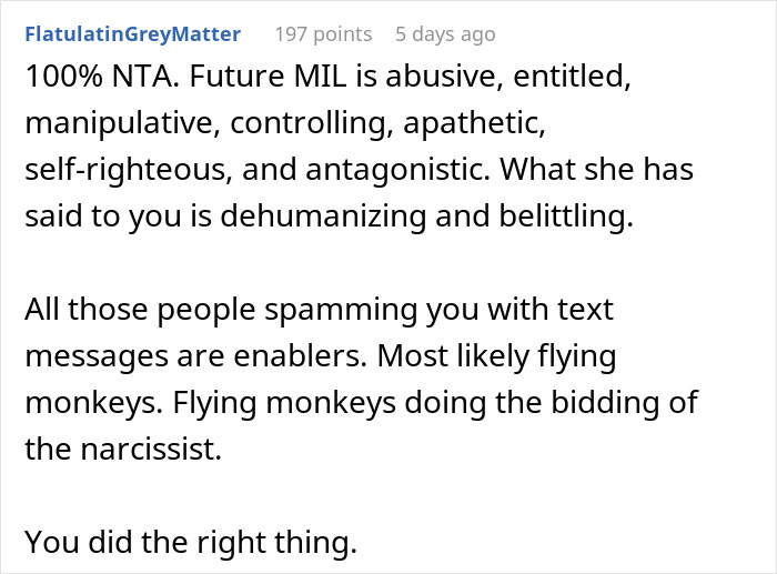 Woman Calls Her Future Daughter-In-Law A 'Used Woman', Is Shocked When She Bans Her From The Wedding Woman Calls Her Future Daughter-In-Law A 'Used Woman', Is Shocked When She Bans Her From The Wedding