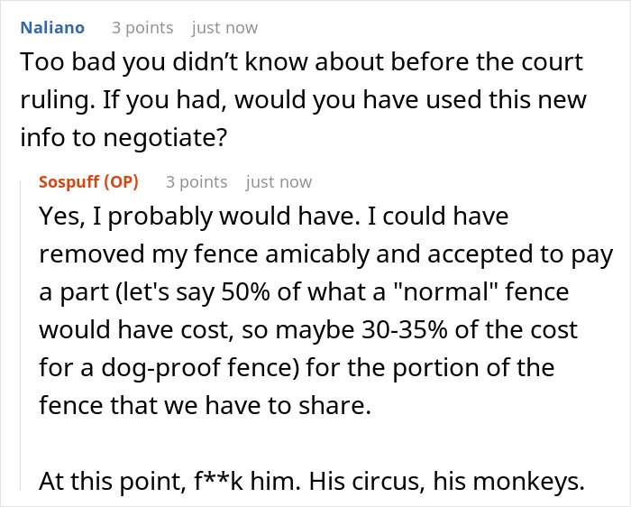 Guy Plots The Ultimate Retaliation Against His Neighbor Who Sued Him Over A Fence That Went 1.5 Inches Beyond The Property Line Guy Plots The Ultimate Retaliation Against His Neighbor Who Sued Him Over A Fence That Went 1.5 Inches Beyond The Property Line