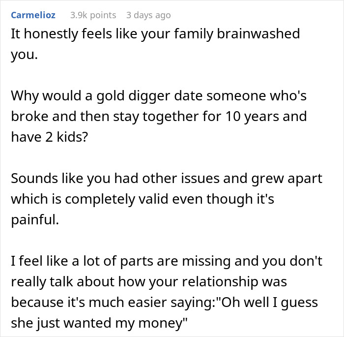 Guy Shares How He Realized His Wife Was A Gold Digger All This Time