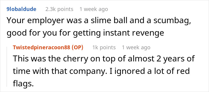"He Looked Extremely Shocked When I Told Him My Wage": Boss Replaces Two People With One Person Who's Paid Less, Gets Upset When He Quits On The First Day "He Looked Extremely Shocked When I Told Him My Wage": Boss Replaces Two People With One Person Who's Paid Less, Gets Upset When He Quits On The First Day