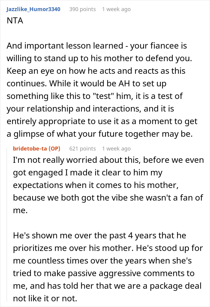 “I Was Livid”: Bride-To-Be Reveals How Her Mother-In-Law Tried To Sabotage Her Wedding Dress “I Was Livid”: Bride-To-Be Reveals How Her Mother-In-Law Tried To Sabotage Her Wedding Dress