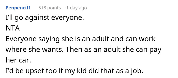 22 Y.O. Daughter Doesn't Want To Leave Her Stripper Job Since It's 'Easy Money', Dad Ends Up Refusing To Help Her With Car Payments 22 Y.O. Daughter Doesn't Want To Leave Her Stripper Job Since It's 'Easy Money', Dad Ends Up Refusing To Help Her With Car Payments