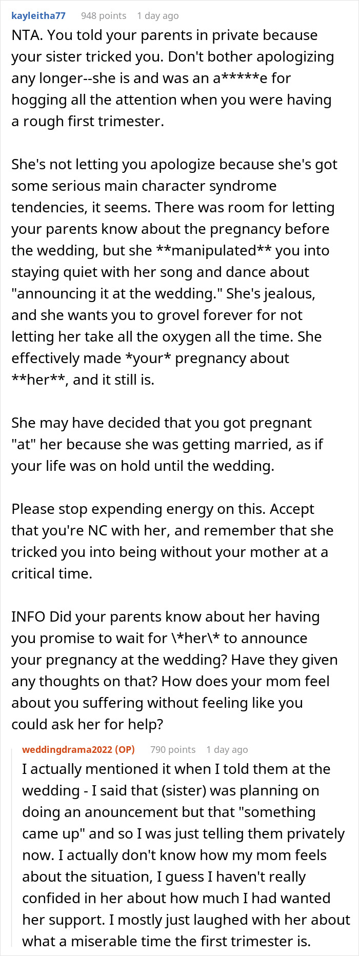 'Bridezilla' Livid Over Sister Announcing Pregnancy At Her Wedding Ceremony, Doesn't Want To See The Newborn