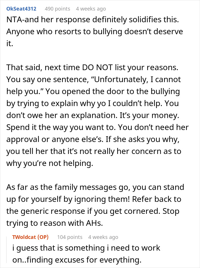 Woman Goes Off On Sister, Calls Her A “Crazy Cat Lady That's Going To End Up Alone” For Refusing To Help Her Out Financially Woman Goes Off On Sister, Calls Her A “Crazy Cat Lady That's Going To End Up Alone” For Refusing To Help Her Out Financially