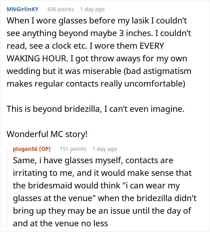 Bridezilla Has An Awkward Wedding With No Bridesmaids After They All Leave Over Her Mistreatment Of A Woman With Glasses Bridezilla Has An Awkward Wedding With No Bridesmaids After They All Leave Over Her Mistreatment Of A Woman With Glasses