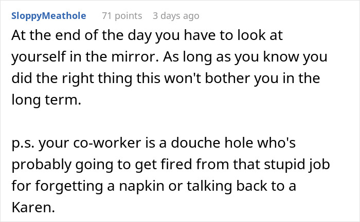 This Man’s Colleague Keeps Silent When A Man Gives Extra Food To A Family In Need, But Later Uses It Against Him This Man’s Colleague Keeps Silent When A Man Gives Extra Food To A Family In Need, But Later Uses It Against Him